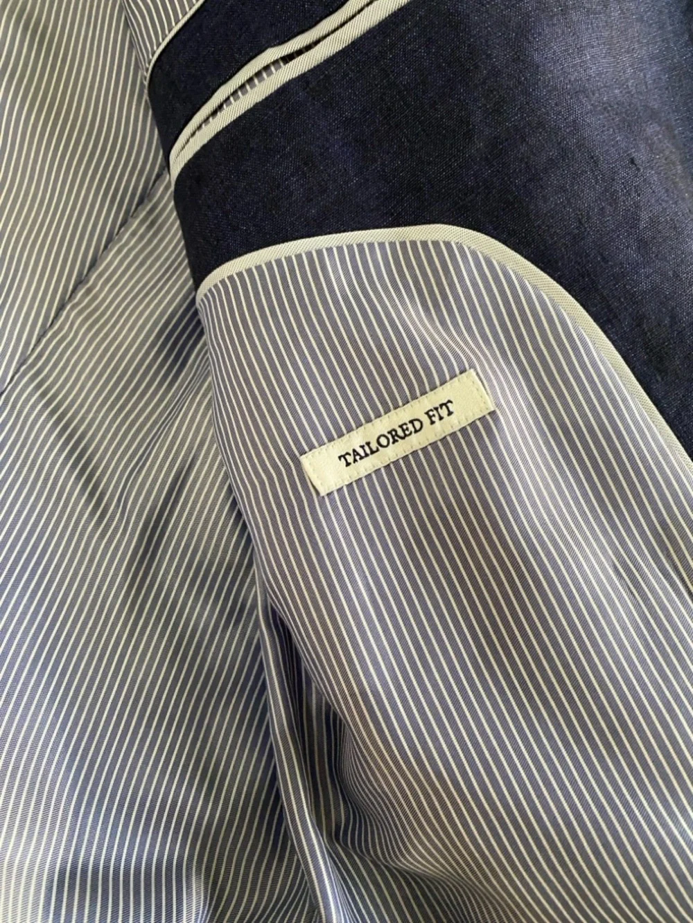 Jos. A. Bank 1905 Blue 100%‎ Linen Tailored Fit Summer Blazer 42L